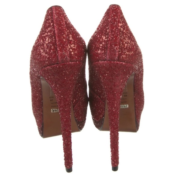 Schutz | Glitter Heels | Size 8 - Picture 4 of 4